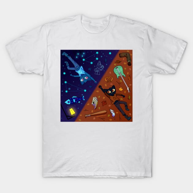 Night In The Woods🍂 T-Shirt by Doutarina